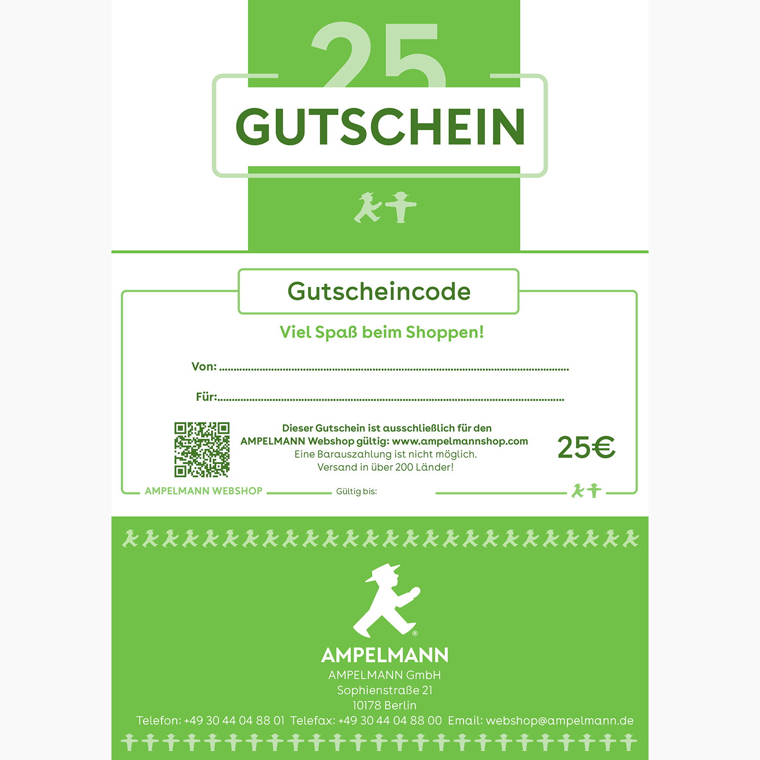 FREUDENBRINGER / 25€ Gutschein