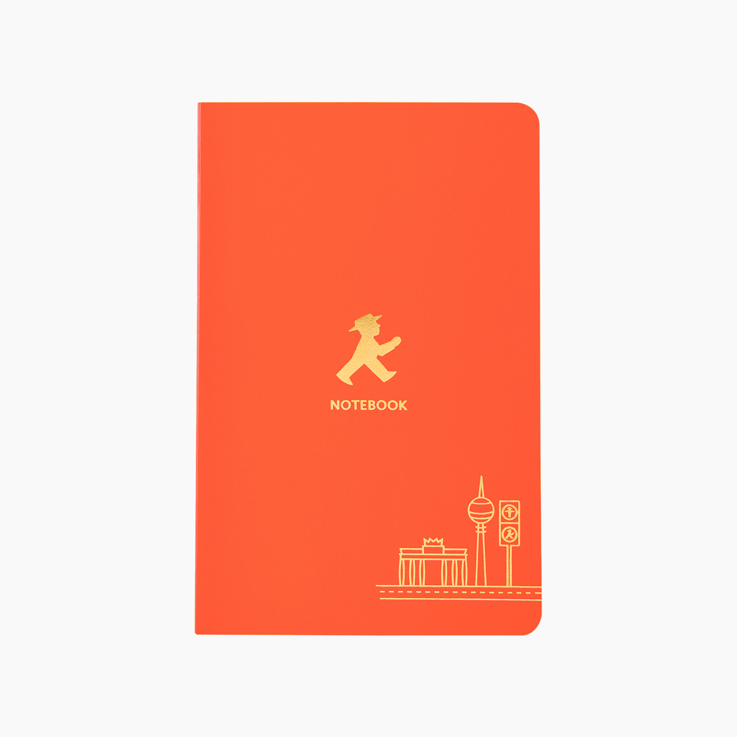 SCHREIBWARENHÄNDLER rot/ A6 Notizbuch