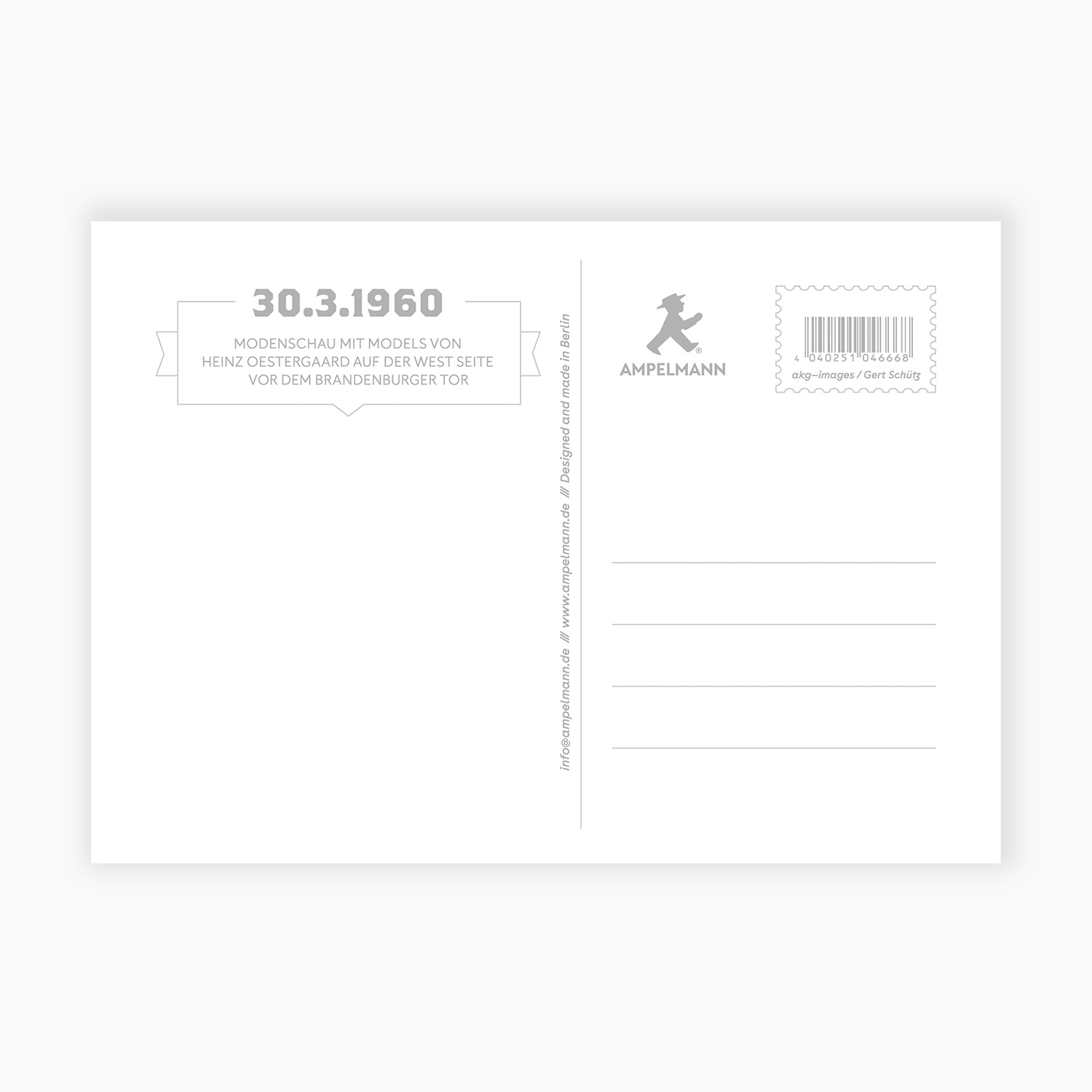 POSTMANN PK187 / Postkarte