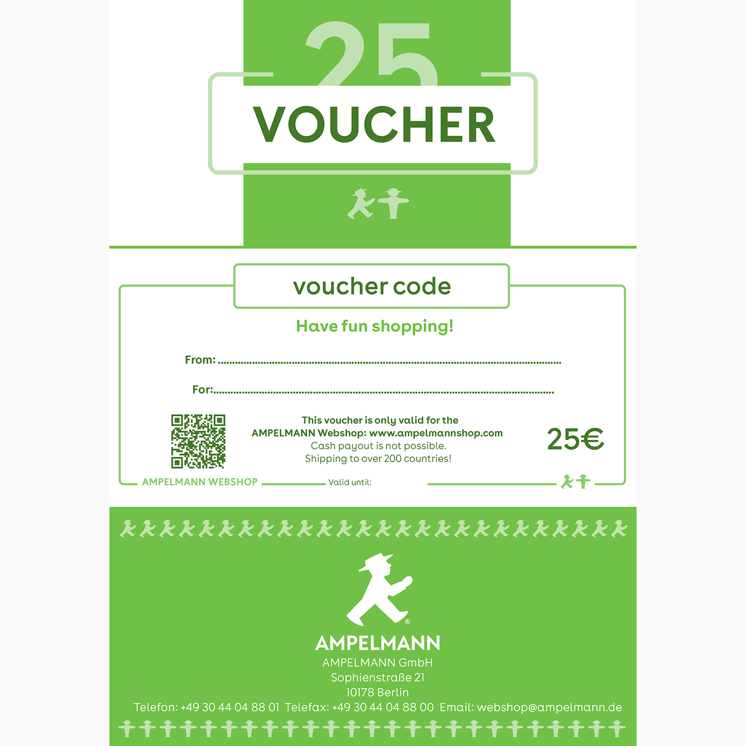 FREUDENBRINGER EN/ 25€ voucher