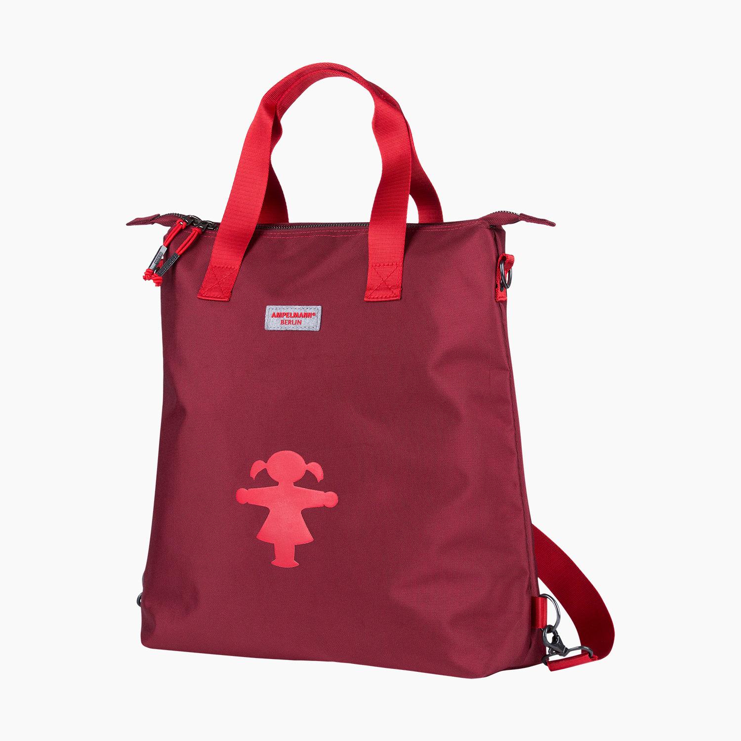 SHOPPINGHELFER bordeaux/ Tasche + Rucksack