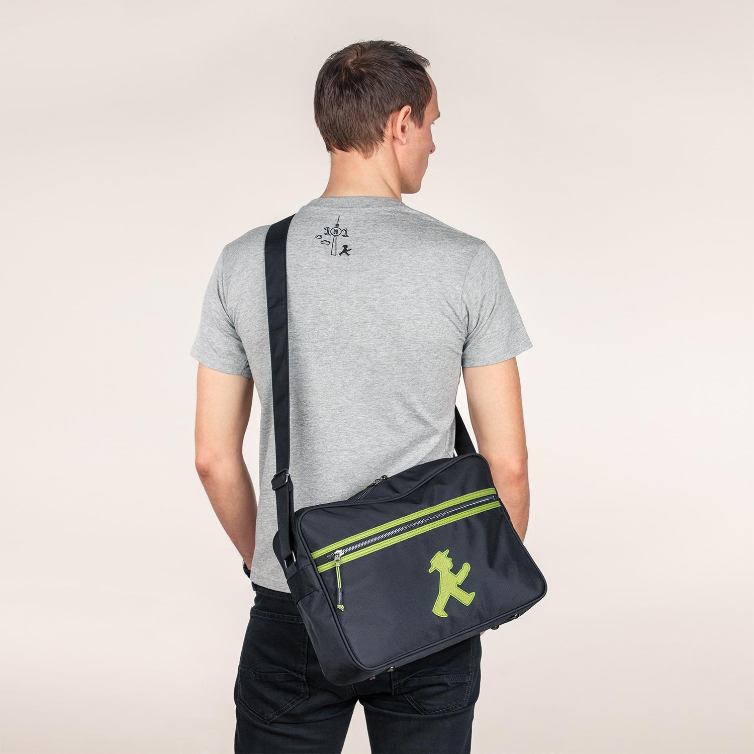 TRAINER schwarz/ Umhängetasche